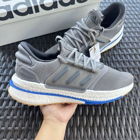 Adidas X_PLRBOOST Grey Men\'s Athletic Shoes ID9575 main image 13